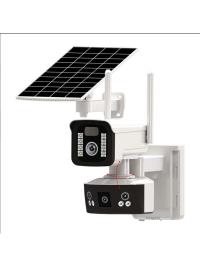 O-KAM-3920 4G 3MP+3MP  SOLAR Dual Lens PTZ Camera GUNEŞ PANLLİ SOLAR OKAM  1 HERAKETLI  1 SABİT 2 ADET  KAMERAYA SAHİP 